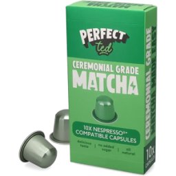 Nespresso PerfectTed Ceremonial Grade Matcha - 10 kapslar till