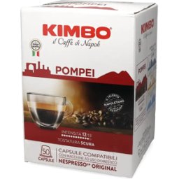 Nespresso Kimbo Pompei - 50 kapslar till