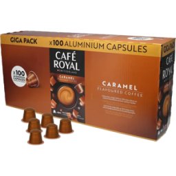 Nespresso Café Royal Karamell - 100 kapslar till