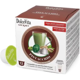 Dolce Gusto Dolce Vita Pistasch Cappuccino - 12 kapslar till
