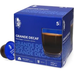 Dolce Gusto Kaffekapslen Grande Koffeinfri - 16 kapslar till