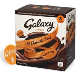 Dolce Gusto Galaxy Orange Varm Choklad - 8 kapslar till