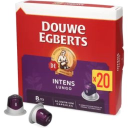 Nespresso Douwe Egberts Intens Lungo - 20 kapslar till