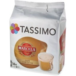 Tassimo Marcilla Café con Leche - 16 kapslar till