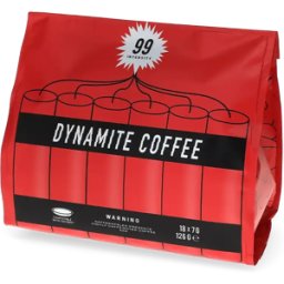 Senseo Kaffekapslen Dynamite Coffee - 18 pads till