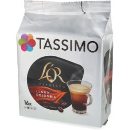 Tassimo L'OR Lungo Colombia - 16 kapslar till