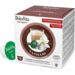 Dolce Gusto Dolce Vita Vanillio - Vanilj Cappuccino - 12 kapslar till