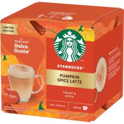 Dolce Gusto Starbucks Pumpkin Spice Latte - 12 kapslar till
