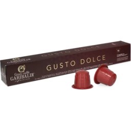 Nespresso Garibaldi Gusto Dolce - 10 kapslar till
