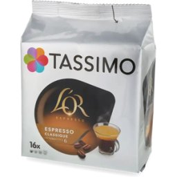 Tassimo L'OR Espresso Classique - 16 kapslar till