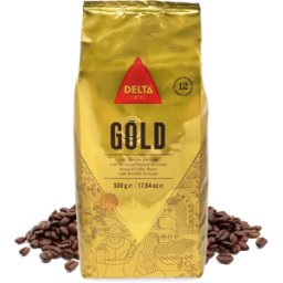 Delta Gold - 500 g kaffebönor
