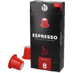 Nespresso Kaffekapslen Espresso - Vardagskaffe - 10 kapslar till