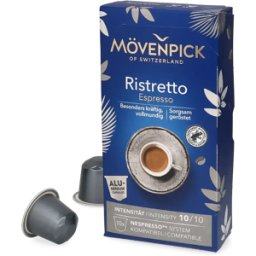 Nespresso Mövenpick Ristretto - 10 kapslar till