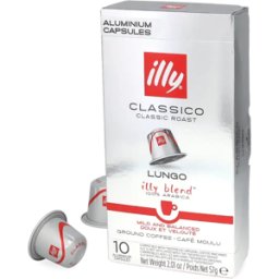 Nespresso illy Lungo Classico - 10 kapslar till