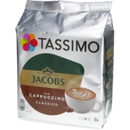 Tassimo Jacobs Cappuccino Classico - 16 kapslar till