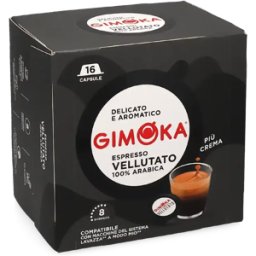 Mitac Gimoka Vellutato - 16 kapslar till