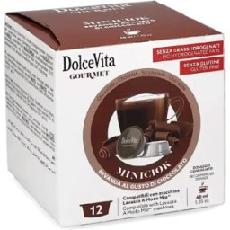 Mitac Dolce Vita Mini Ciock - Choklad - 12 kapslar till