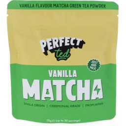 PerfectTed Vanilla Matcha - 75 g matchapulver