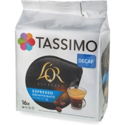 Tassimo L'OR Koffeinfri - 16 kapslar till
