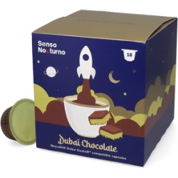 Dolce Gusto Senso Nocturno Dubai Choklad - 16 kapslar för