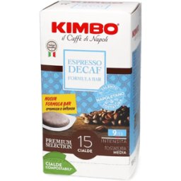 E.S.E. Kimbo Espresso Koffeinfritt - 15 pods