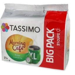 Tassimo Morning Café Filter XL - 21 kapslar till