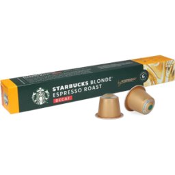 Nespresso Starbucks Blonde Espresso Roast Koffeinfritt - 10 kapslar Starbucks® by