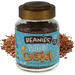 Beanies Koffeinfri salt karamell - 50 g snabbkaffe