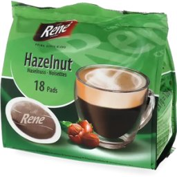 Senseo Café René Hasselnöt - 18 pads till
