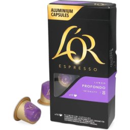 Nespresso L'OR Lungo Profondo - 10 kapslar till