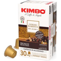 Nespresso Kimbo Espresso Barista 100% Arabica - 30 kapslar till