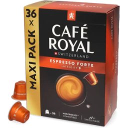 Nespresso Café Royal Espresso Forte - 36 kapslar till