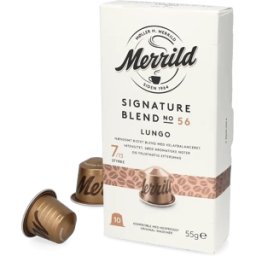 Nespresso Merrild Lungo Signature Blend 56 - 10 kapslar till