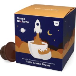 Dolce Gusto Senso Nocturno Latte Creme Brulee - 16 kapslar till