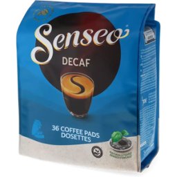 Senseo Koffeinfritt (medium kopp) - 36 pads till