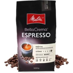 Melitta BellaCrema Espresso - 1 kg kaffebönor