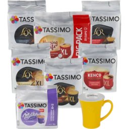 Tassimo Startpaket - 111 kapslar till