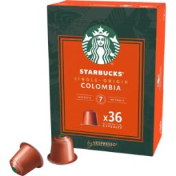 Nespresso Starbucks Colombia - 36 kapslar Starbucks® by