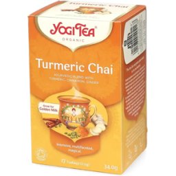 Yogi Tea Turmeric Chai - 17 påsar te