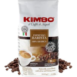 Kimbo Espresso Barista 100% Arabica - 1 kg kaffebönor
