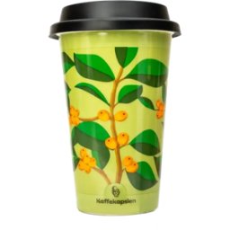 Kaffekapslen Kaffe växt termomugg - Termomugg i keramik - 300 ml.