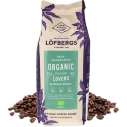 Löfbergs Ekologisk Mellanrost - 400 g kaffebönor