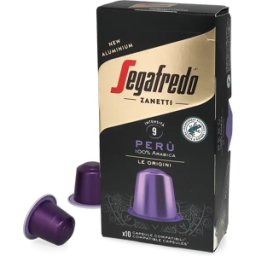 Nespresso Segafredo Perù 100% Arabica - 10 kapslar till