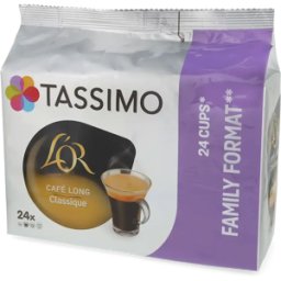 Tassimo L'OR Café Long Classique - 24 kapslar till