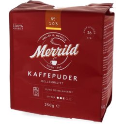 Senseo Merrild Mellemristet - 36 pads till