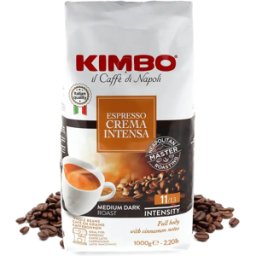 Kimbo Espresso Crema Intensa - 1 kg kaffebönor