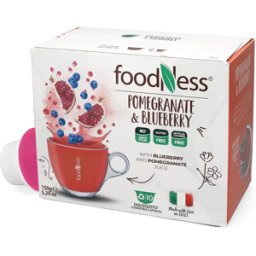 Dolce Gusto Foodness Granatäppel & Blåbär tea - 10 kapslar till