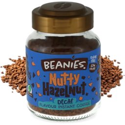 Beanies Koffeinfri Nutty Hazelnut - 50 g snabbkaffe