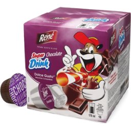 Dolce Gusto Café René Super Chocolate Drink - 16 kapslar till