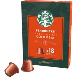 Nespresso Starbucks Colombia - 18 kapslar Starbucks® by